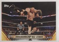 Brock Lesnar Knocks Out Randy Orton