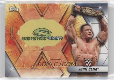 2019 Topps WWE Summerslam - Summerslam Logo Patch Card #SLR-JC - John Cena