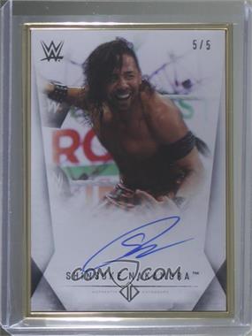 2019 Topps WWE Transcendent Collection - Transcendent Collection Autographs - Black #A-SN - Shinsuke Nakamura /5