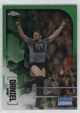 2020 Topps Chrome WWE - [Base] - Green Refractor #21 - Daniel Bryan /99