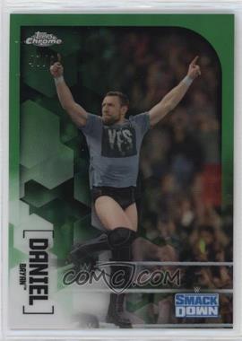 2020 Topps Chrome WWE - [Base] - Green Refractor #21 - Daniel Bryan /99