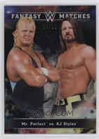 AJ Styles, Mr. Perfect [EX to NM] #/10