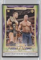 John Cena & The Miz Win the WWE Tag Team Championship #/50