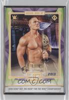 John Cena def. The Rock for the WWE Championship #/50