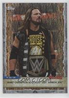 WWE Champion AJ Styles Def. Samoa Joe