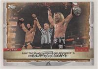 RAW Tag Team Champions Dolph Ziggler & Drew McIntyre Def. The Revival