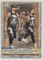 Smackdown Tag Team Champions The UsosDef. Shane McMahon & The Miz