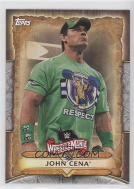 2020 Topps WWE Road to Wrestlemania - Wrestlemania Roster #WM-28 - John Cena