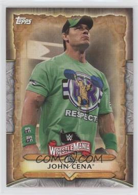 2020 Topps WWE Road to Wrestlemania - Wrestlemania Roster #WM-28 - John Cena