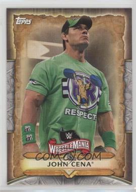 2020 Topps WWE Road to Wrestlemania - Wrestlemania Roster #WM-28 - John Cena