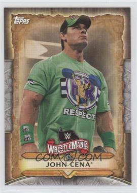 2020 Topps WWE Road to Wrestlemania - Wrestlemania Roster #WM-28 - John Cena