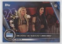SmackDown - Fire & Desire def. Alexa Bliss & Nikki Cross #/25