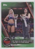 RAW - WWE Women's Tag Team Champions Alexa Bliss & Nikki Cross def. The Kabuki …