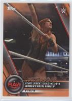 RAW - Becky Lynch Wins the 2019 Women's Royal Rumble #/50