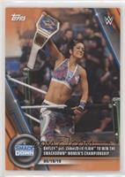 SmackDown - Bayley def. Charlotte Flair to Win the SmackDown Women's Championsh…