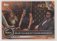 NXT - Mia Yim Challenges NXT Champion Shayna Baszler #/50