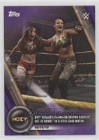 NXT - NXT Women's Champion Shayna Baszler def. Io Shirai in a Steel Cage Match …