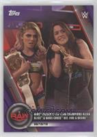 RAW - WWE Women's Tag Team Champions Alexa Bliss & Nikki Cross def. Fire & Desi…