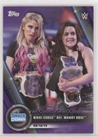 SmackDown - Nikki Cross def. Mandy Rose #/99