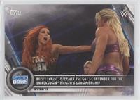 SmackDown - Becky Lynch Becomes the No. 1 Contender for the SmackDown Women's C…