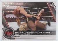 RAW - Raw Women's Champion Becky Lynch Makes Lacey Evans Tap Out Again