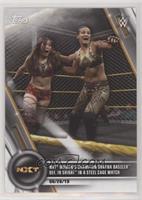 NXT - NXT Women's Champion Shayna Baszler def. Io Shirai in a Steel Cage Match