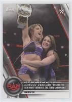 RAW - Alexa Bliss & Nikki Cross Become the New WWE Women's Tag Team Champions