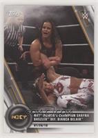 NXT - NXT Women's Champion Shayna Baszler def. Bianca Belair
