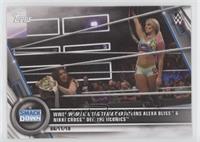 SmackDown - WWE Women's Tag Team Champions Alexa Bliss & Nikki Cross def. The I…
