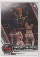 RAW - Becky Lynch & Charlotte Flair def. Bayley & Sasha Banks