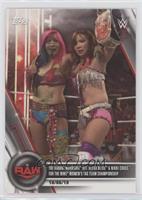 RAW - The Kabuki Warriors def. Alexa Bliss & Nikki Cross for the WWE Women's Ta…