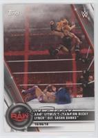 RAW - Raw Women's Champion Becky Lynch def. Sasha Banks