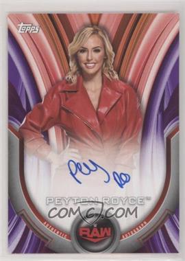 2020 Topps WWE Women's Division - Roster Autographs - Purple #A-PR - Peyton Royce /99
