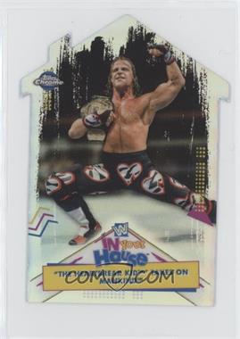 2021 Topps Chrome WWE - Best of In Your House Die-Cuts #IYH-8 - "The Heartbreak Kid" Takes on Mankind