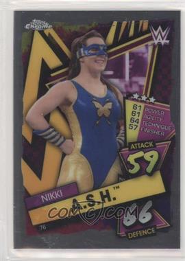 2021 Topps Chrome WWE Slam Attax - [Base] #76 - Nikki A.S.H.