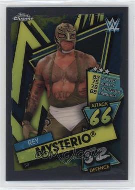 2021 Topps Chrome WWE Slam Attax - [Base] #83 - Rey Mysterio