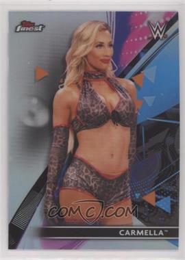 2021 Topps Finest WWE - [Base] - Refractor #47 - Carmella