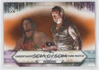 WrestleMania 36 - Undertaker def. AJ Styles in a Boneyard Match #/50