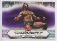 Raw - Drew McIntyre def. Randy Orton and AJ Styles in a Triple Threat Match #/25