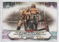 Elimination Chamber - The Miz & John Morrison Retain the SmackDown Tag Team Cha…