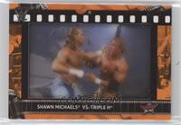 NXT TakeOver - Shawn Michaels vs. Triple H #/50