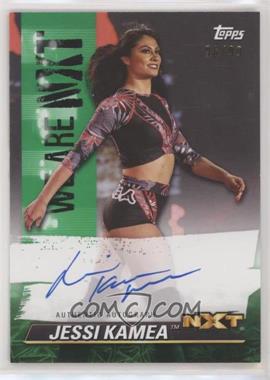 2021 Topps WWE NXT - We Are NXT Autographs - Green #A-JK - Jessi Kamea /99