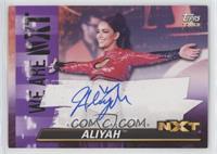 Aliyah [EX to NM] #/75