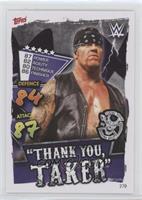 Thank You, Taker - Undertaker (Foil)