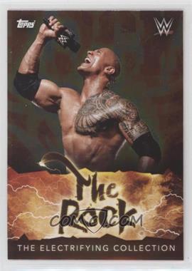 2021 Topps WWE Superstars - [Base] #210 - The Electrifying Collection - The Rock