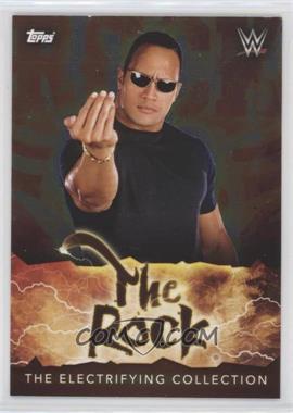 2021 Topps WWE Superstars - [Base] #214 - The Electrifying Collection - The Rock