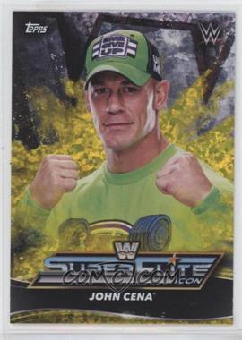 2021 Topps WWE Superstars - Super Elite Icon - Yellow #IC4 - John Cena