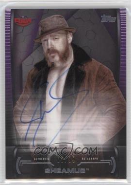 2021 Topps WWE Undisputed - Superstar Roster Autographs - Purple #A-SH - Sheamus /99