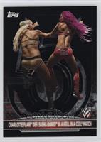Hell in a Cell - Charlotte Flair def. Sasha Banks in a Hell in a Cell Match #/5