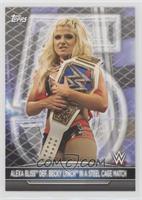 SmackDown - Alexa Bliss def. Becky Lynch in a Steel Cage Match